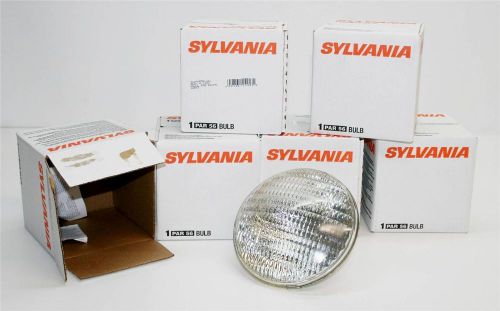 6 SYLVANIA LAMP LOT 300 Par 56 WFL mogul prong nos 300w 120v bulb new