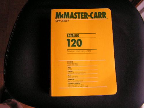 McMaster-Carr Catalog # 120 - New - New Jersey Edition