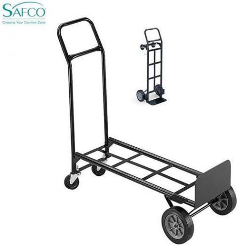 Safco 4070 tuff truck convertible hand truck in black for sale