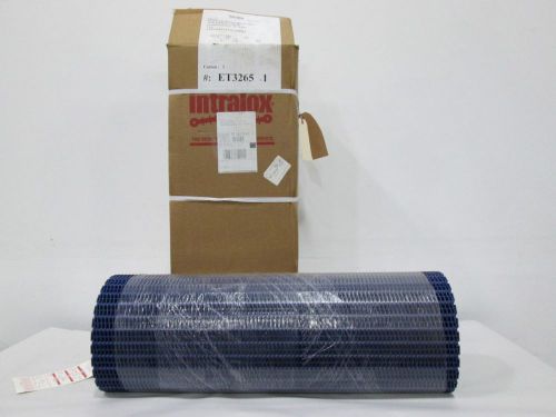 New intralox 40154 1008708b 900 flush grid blue conveyor 174x29.8in belt d289586 for sale