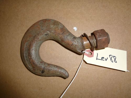 Vulcan hoist hook    4 1/4&#034; x  3  3/4&#034;   lev88 for sale