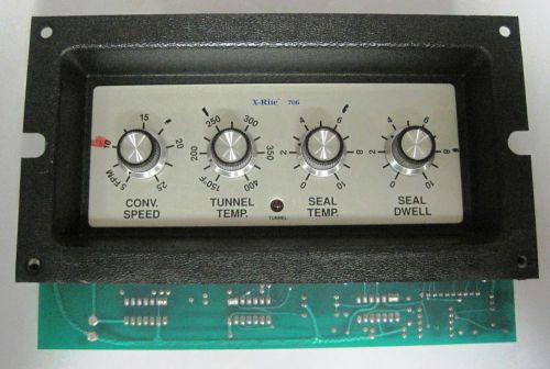 X-rite 706 heat shrink wrap control panel 706-05 usg for sale