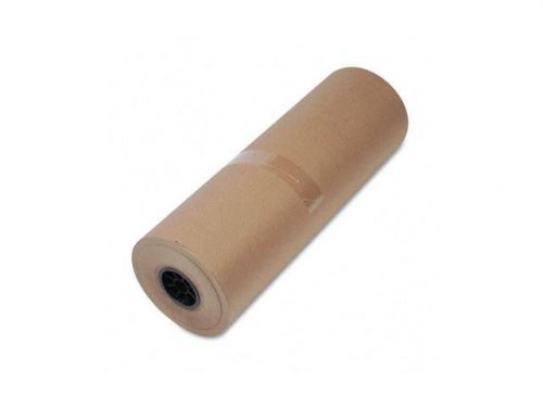 High volume kraft 9 dia. brown shipping wrapping paper roll 50lb, 24&#034;w x 720ft for sale