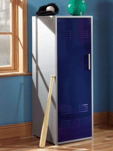 Teen trends navy blue storage locker (powell 517-126 ) for sale