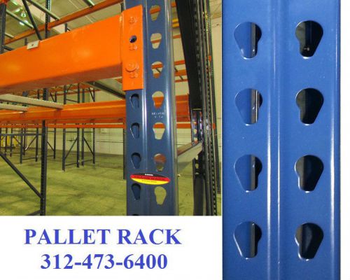 Pallet rack racking teardrop warehouse industrial shelving estanteri new chicago for sale