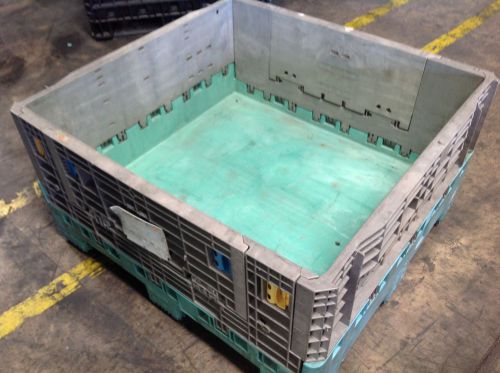 48x45x25 storage container automotive bin collapsible shipping pallet box cargo for sale
