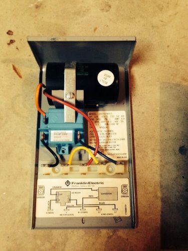 Franklin electric submersible pump control box for sale
