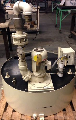 Oberlin sump pump grinder mill lathe filter coolant oil filtration recyling used for sale