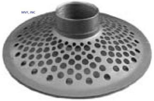 Skimmer strainer round hole top 3&#034; female npt plated steel trash pump sk35th for sale