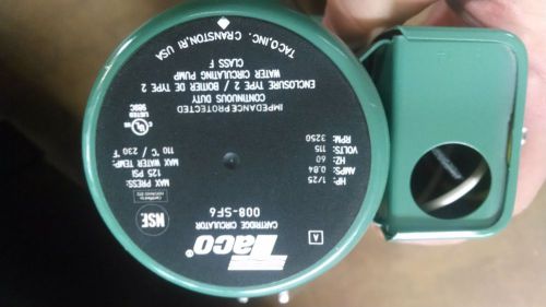 Taco 008-sf6 circ, ss,flgd,115v circulation pump for sale