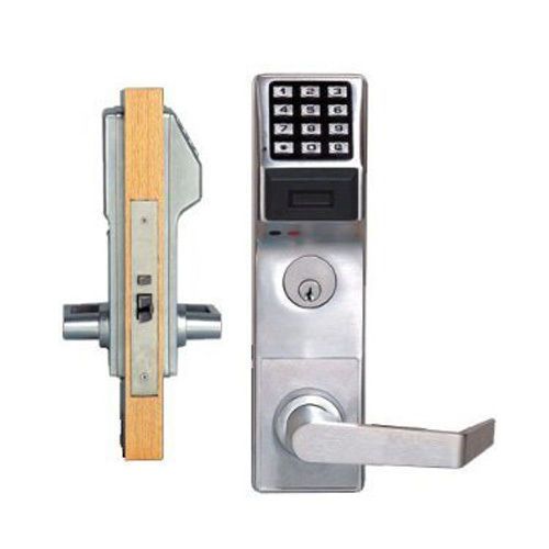 Alarm lock pdl6500crr-us26d trilogy mortise networx wireless lock w/ prox reader for sale