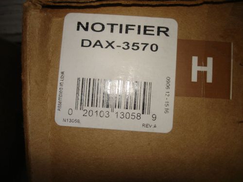 NOTIFIER DAX-3570 NEW