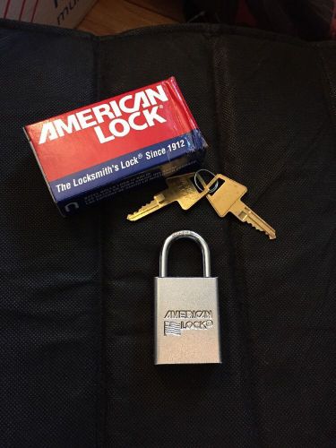 American Lock A5100KA Padlock 5100 Series Solid Steel - Lot Of 6