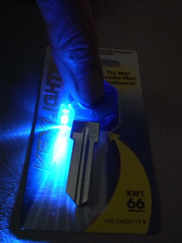 Schlage SC1 Lighted  Key Blank - Blue Plastic Head