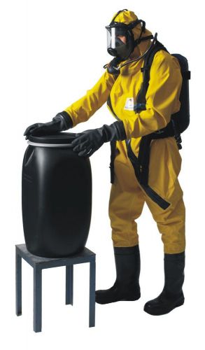 Dupont Tychem Tyvek QC Chemical Hazmat Suit  YELLOW NEW SIZE 2XL Hood ebola?