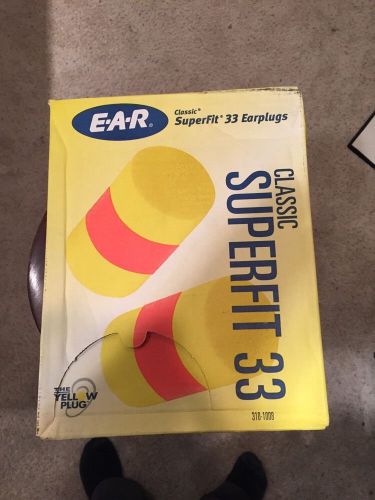 Ear E-A-R Classic SuperFit 30 Foam Earplugs 310-1008