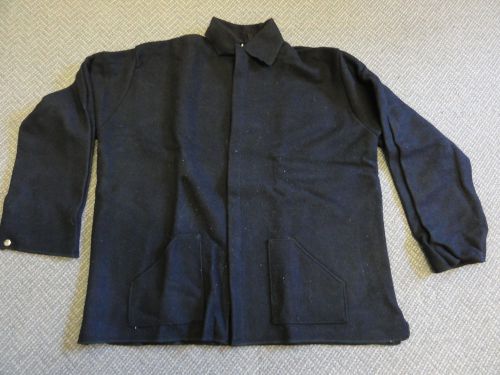 Mens Flame Resistant 100% Wool Work Coat/Jacket (Brand New)