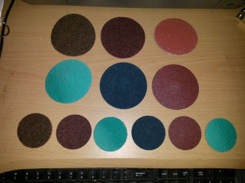 Variety Pack of 24 Standard Abrasives 2&#034; &amp; 3&#034; Surface Conditioning Lockit Discs