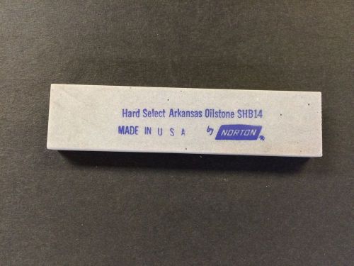 Norton 85295 shb-14  4x1x3/8 hard select arkansas stone for sale
