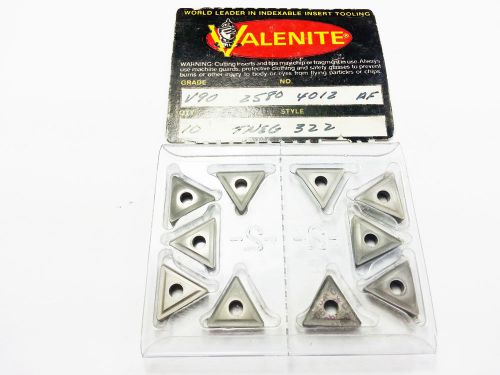 Valenite TNEG 322 V90 Carbide Inserts (QTY 10) (N 263)