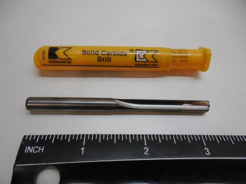 15/64 Solid Carbide Kennametal Drill bit with Coolant  holes K411402344