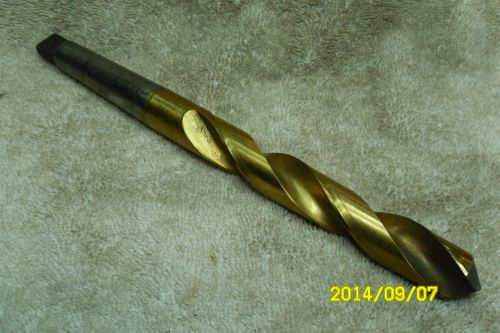 23/32&#034; (18.26mm) Titanium Coated 2MT 9&#034; Overall Length Guhring Drill Bit