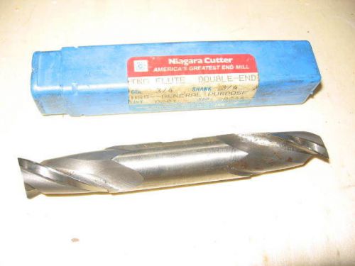 Niagara Cutter 3/4&#034; two flute doulde end mill