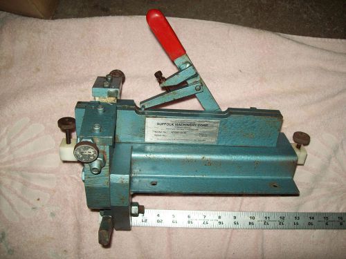 Suffolk Machinery Corp Saw Tooth Setter Tool KT500 LH M
