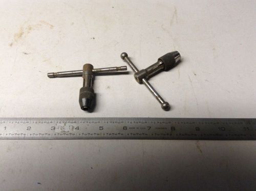 VINTAGE SMALL MILLERS FALLS T  HANDLE TAP WRENCH And Noname