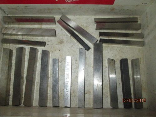 MACHINIST LATHE MILL Lot of Unused Lathe Cutting Bit Tool Cutters for Tool Post
