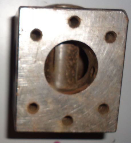 Vintage Precision 39/64 Toolmaker Machinist Square Jig Block  Holder Grinding