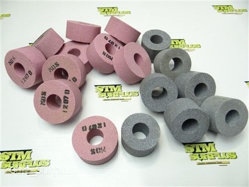 New!! lot of 17 grinding wheels 2&#034; to 2-3/8&#034; with 3/8&#034; bore for sale