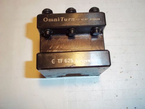 OMNITURN  TF 625-A CNC LATHE TOOL HOLDER