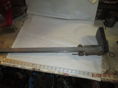 MACHINIST TOOL LATHE MILL 24&#034; ASH Precision Height Gage Gauge