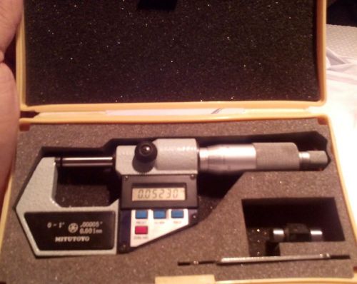Mitutoyo digital micrometer 0-1 inch