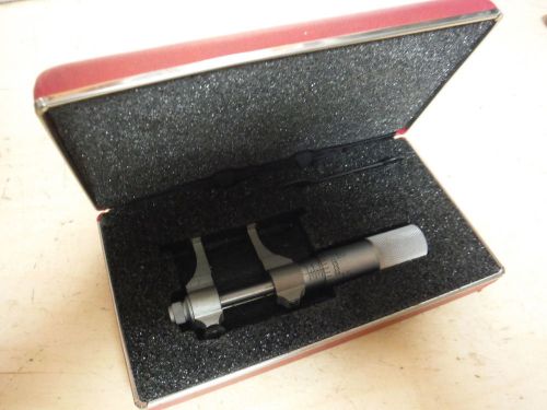 STARRETT NO. 701 INTERNAL GROOVE MICROMETER WITH CASE