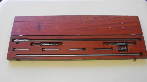 Brown and sharpe trammel kit in wooden box te142 for sale