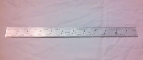 Precise rabone chesterman 716-012 12&#034; machinist ruler for sale