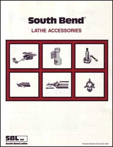 South Bend Lathe Accessories Catalog Manual
