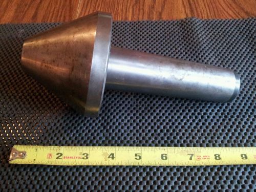 4&#034; Wide Bullnose LIVE CENTER LATHE Good Condition, with #5 Morse Taper