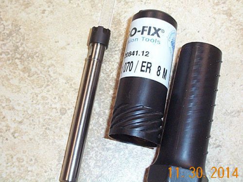 Rego-fix er 8 flex collet chuck cyl 3/8 &#034; x 070 er8m for machinist gunsmith new for sale