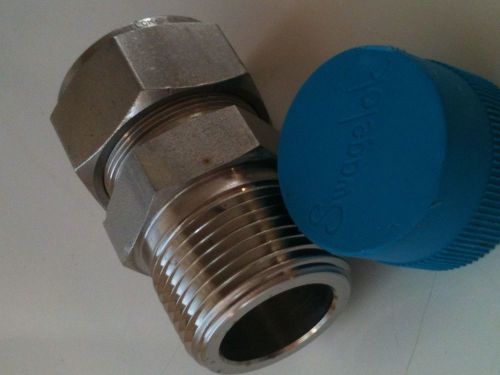 New  swagelok stainless ss-25m0-1-16 ,,,25mm tube od x 1&#034; male npt for sale