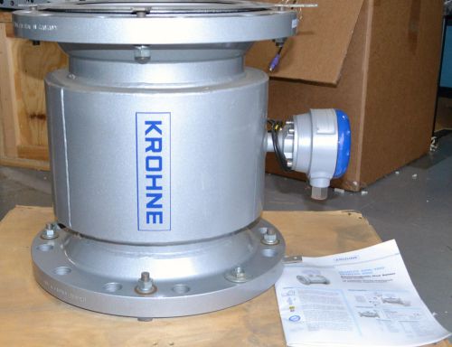Krohne Optiflux 4000 F Electromagnetic Flow Sensor 10&#034; Unused 2007