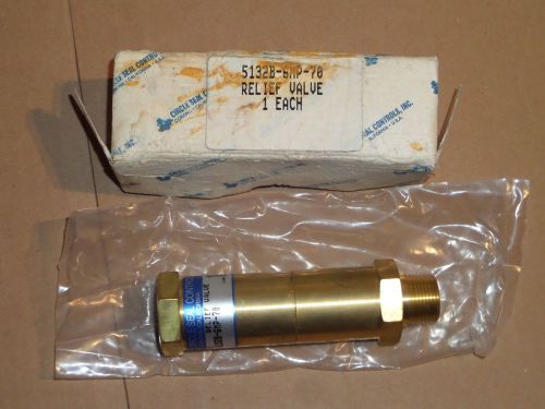 Circle Seal Controls Relief Valve 5132B-6MP-70 New