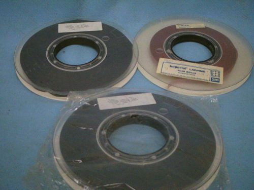 3M Imperial Lapping Film Rolls Aluminum Oxide / Silicon Carbide Reels