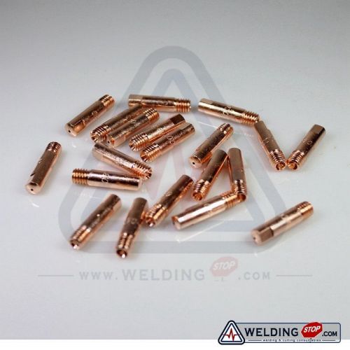 Mb 15ak binzel abicor style mig welding torch contact tip 0.8mm 20pcs for sale