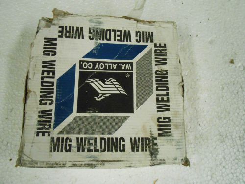 Wa alloy co mig welding wire  er316l dia. .035&#034; 11 lbs &#034;free shipping&#034; for sale