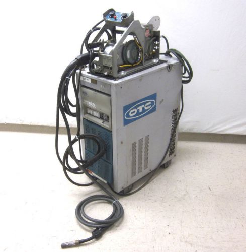 Otc daihen wire feed turbo pulse 350 df mig welder feeder mag cmh-147 3-ph 350a for sale