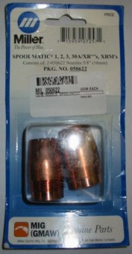 MILLER 050622 SPOOLMATIC NOZZLES 5/8&#034; - QTY 2