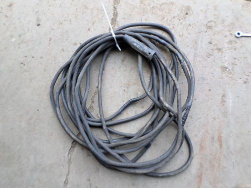 50&#039; 1 awg welding cable  tweco connector for sale